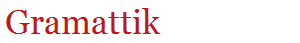 Gramattik