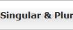 Singular & Plural