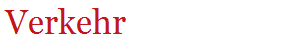 Verkehr